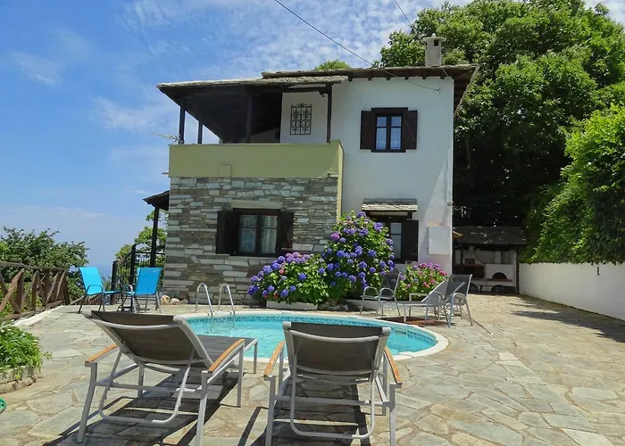 Tessera With A Private Pool * Tsagarada